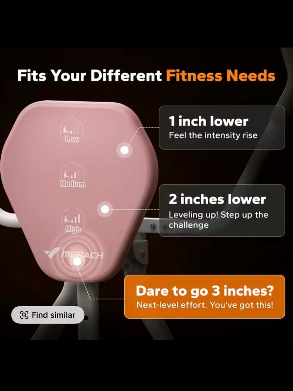 Foldable Pink Abdominal Exercise Machine - Picture 10 of 11